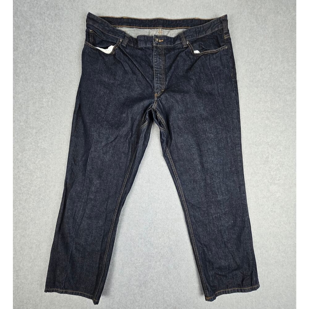 Duluth Mens 42x30 Dark Wash Jeans - Picture 2 of 16